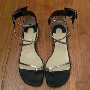 Louboutin flat sandal